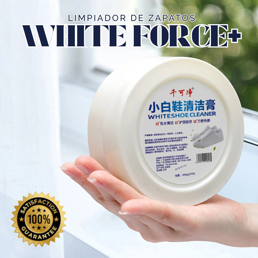 LIMPIADOR DE ZAPATOS WHITEFORCE+™