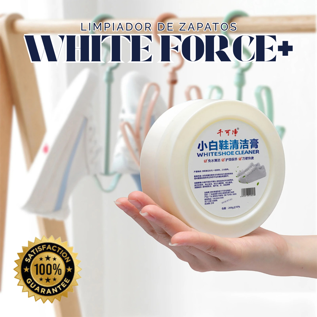 LIMPIADOR DE ZAPATOS WHITEFORCE+™