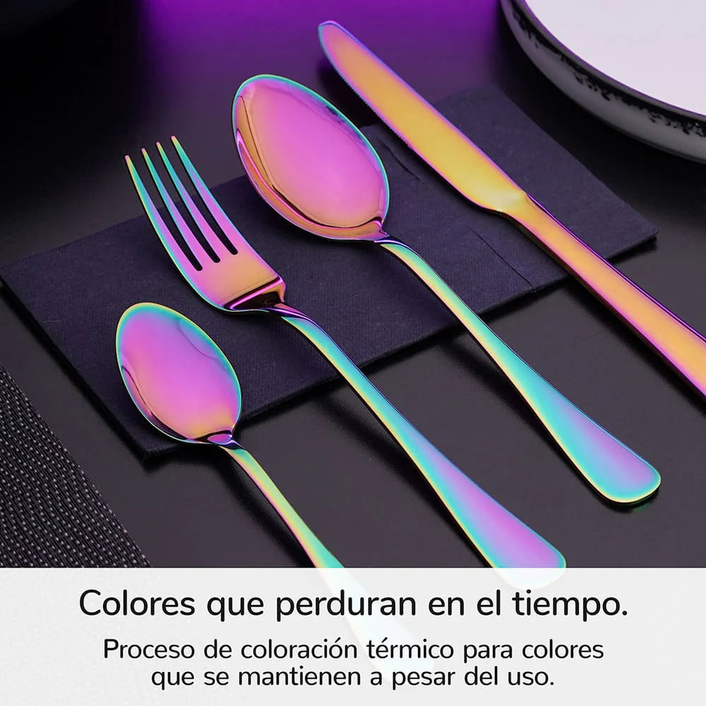 SET DE CUBIERTOS DE LUJO