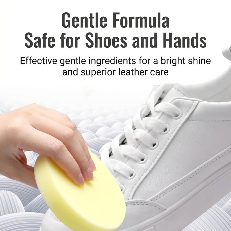 Crema Limpiadora Restauradora Zapatos Blancos x2 Unidades