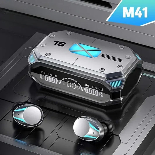 AIRPODS GAMER  INMERSIVOS M41 CON POWER BANK