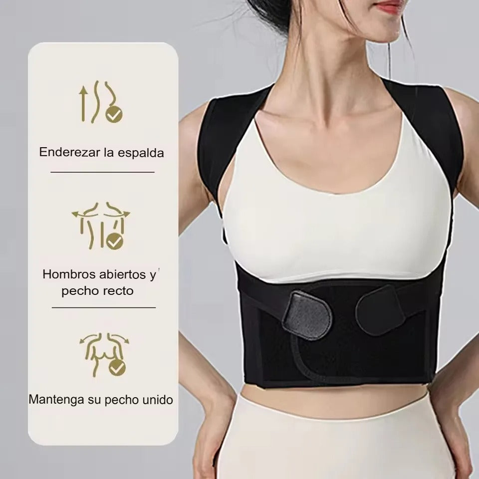 CORRECTOR DE POSTURA CON SOPORTE LUMBAR
