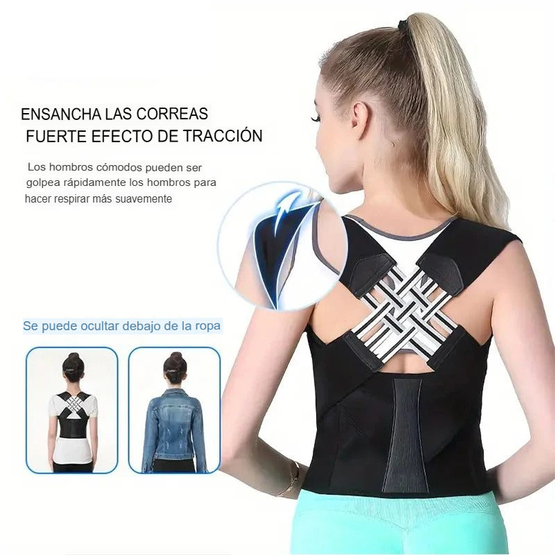 CORRECTOR DE POSTURA CON SOPORTE LUMBAR