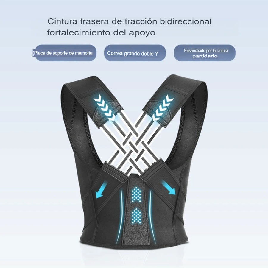 CORRECTOR DE POSTURA CON SOPORTE LUMBAR