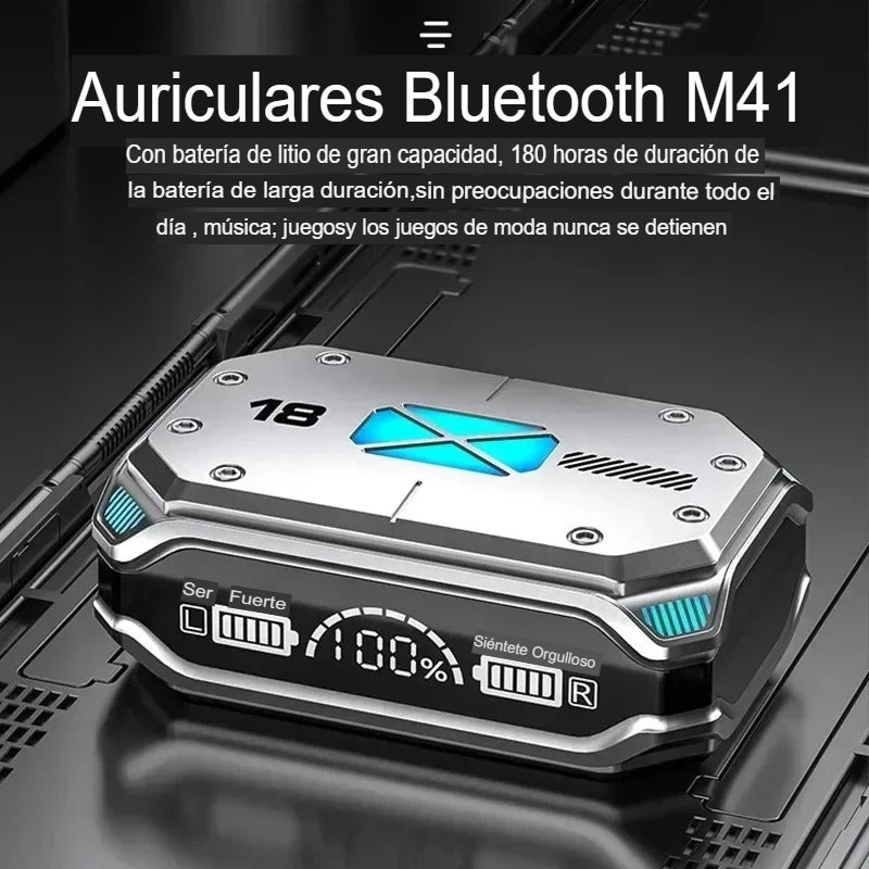 AIRPODS GAMER  INMERSIVOS M41 CON POWER BANK
