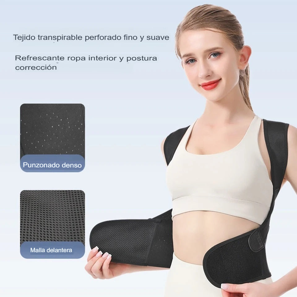 CORRECTOR DE POSTURA CON SOPORTE LUMBAR