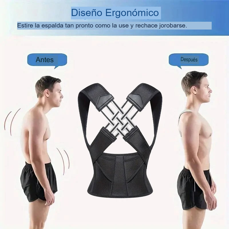 CORRECTOR DE POSTURA CON SOPORTE LUMBAR