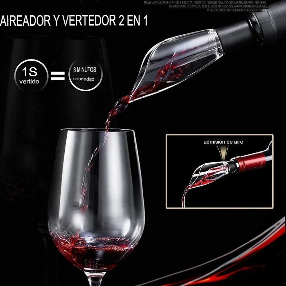DESCORCHADOR DE VINOS ELECTRICO| HERITASH.