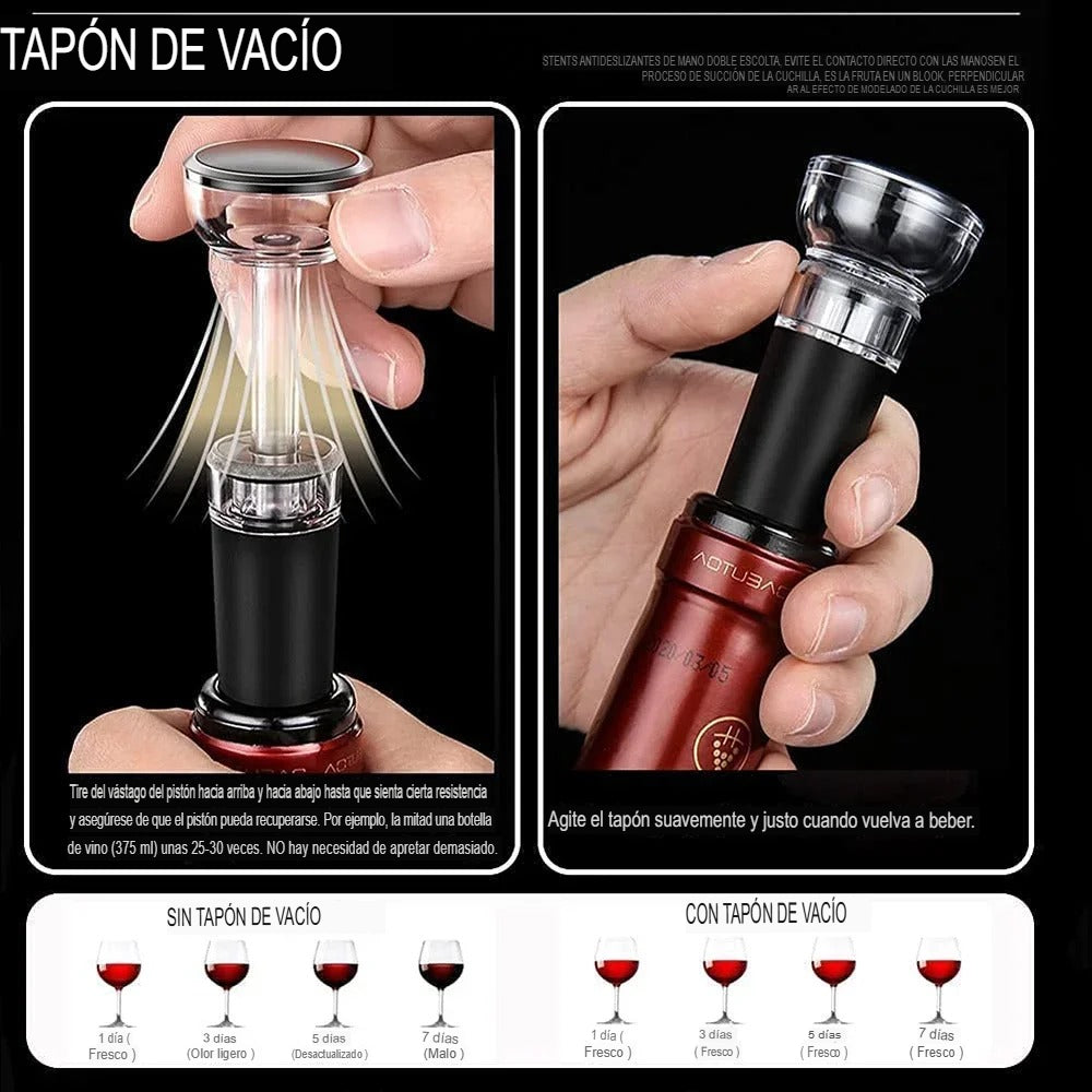 DESCORCHADOR DE VINOS ELECTRICO| HERITASH.