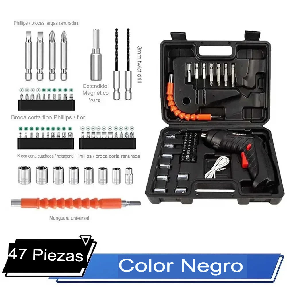 DESTORNILLADOR ELECTRICO RECARGABLE